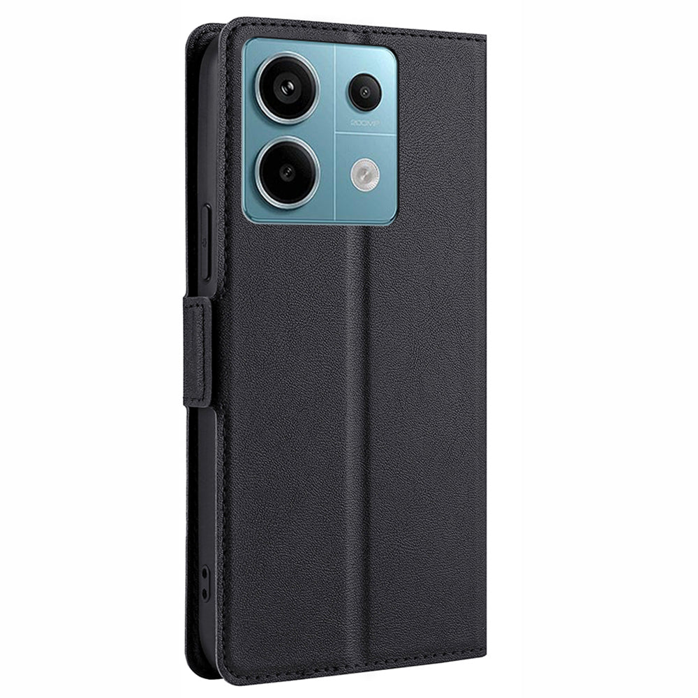 For Xiaomi Redmi Note 13 Pro 5G / Poco X6 5G Protective Case TPU Inner Shell PU Leather Phone Cover For Xiaomi Redmi Note 13 Pro 5G / Poco X6 5G Protective Case TPU Inner Shell PU Leather Phone Cover